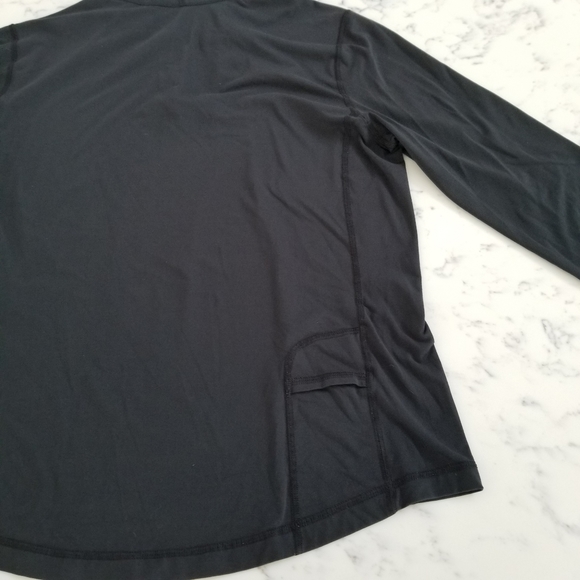 LL Bean Black Polyester and Spandex Sporty Hoodie - Picture 9 of 12